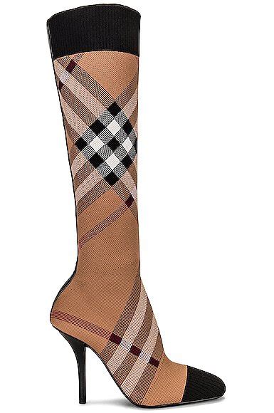 burberry women's booties|burberry dolman knee high boot.